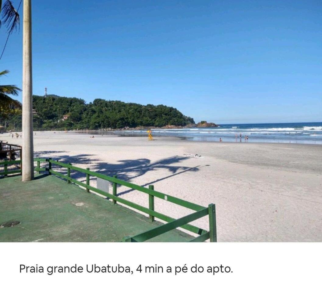 Cantinho Do Descanso Na Praia Grande Ubatuba Apartment ภายนอก รูปภาพ