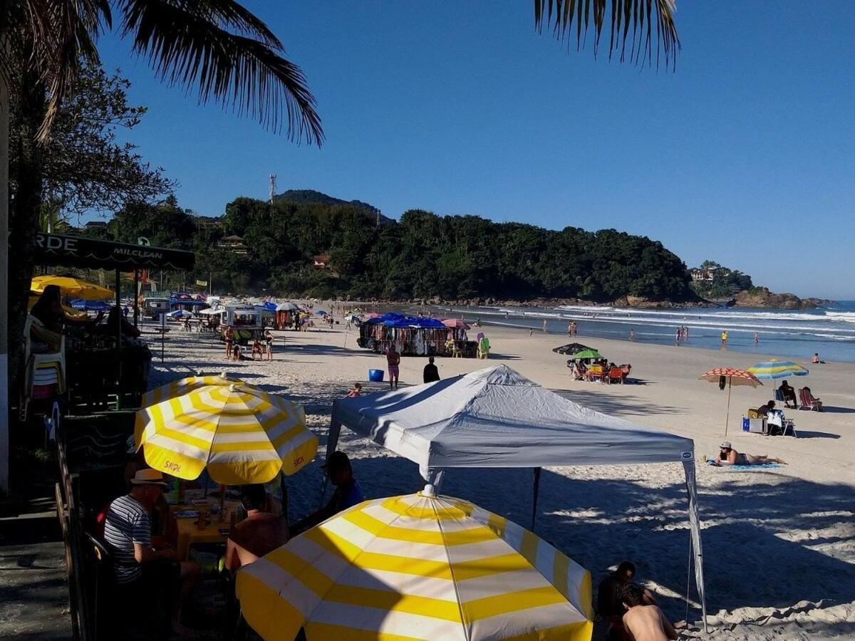 Cantinho Do Descanso Na Praia Grande Ubatuba Apartment ภายนอก รูปภาพ